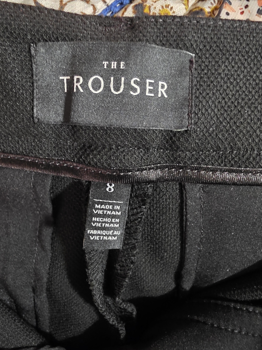 White House Black Market Black Women's Tailored Trousers